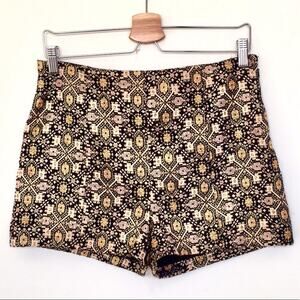 sexy short golden threads side zipper S - small Cocktail